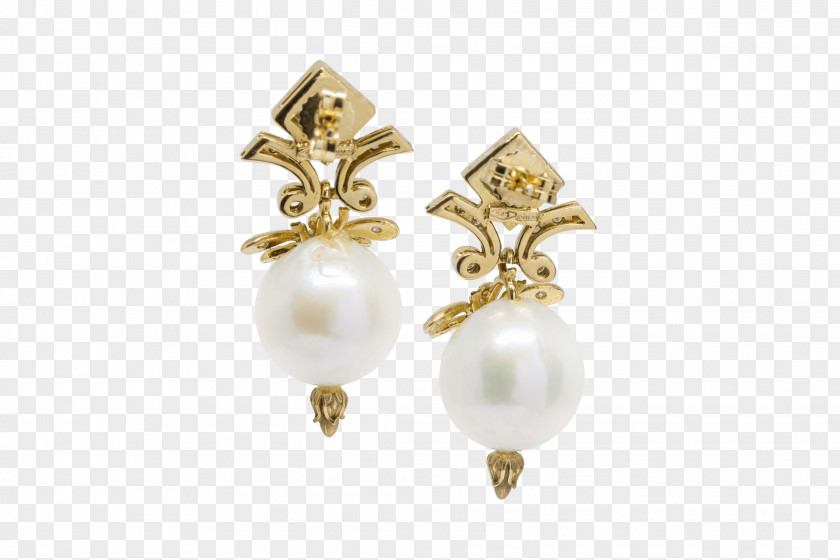 Cultured Freshwater Pearls Pearl Earring Body Jewellery PNG