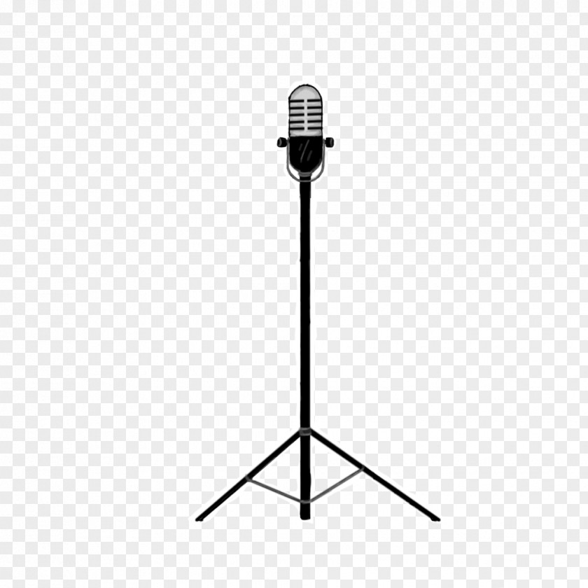Draw Microphone Stands Drawing PNG