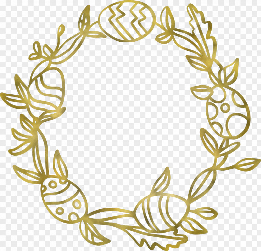 Easter Day Frame Egg PNG