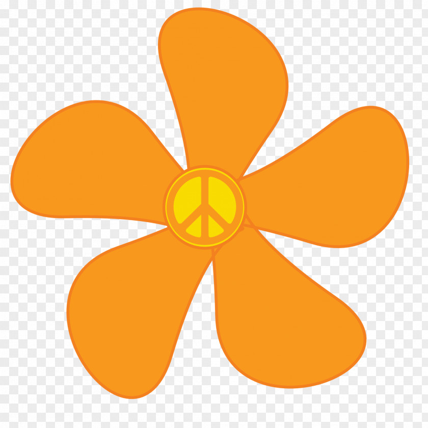 Hippie Art Cliparts 1960s Flower Power Clip PNG