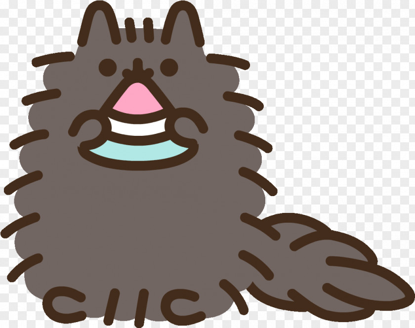 Pusheen Cat Paw GIF Cartoon Image PNG