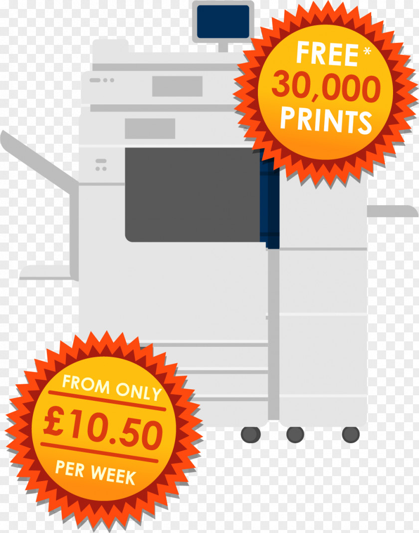 Summer Sale Poster Multi-function Printer Managed Print Services Equitrac Information PNG