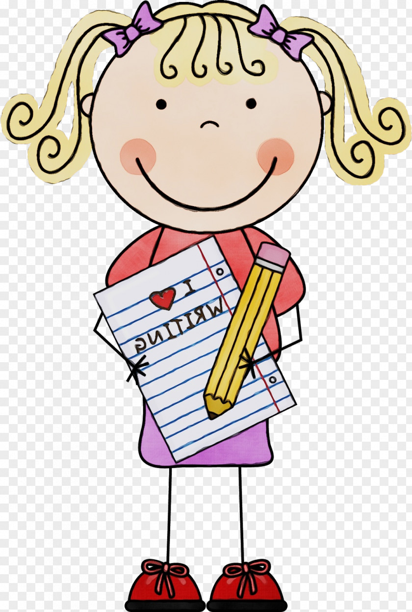 Art Smile Child Reading Book PNG
