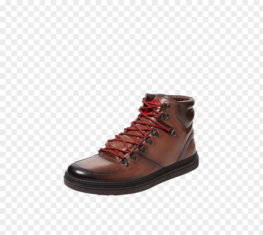 Brown High-top Shoes Sneakers Dress Shoe PNG