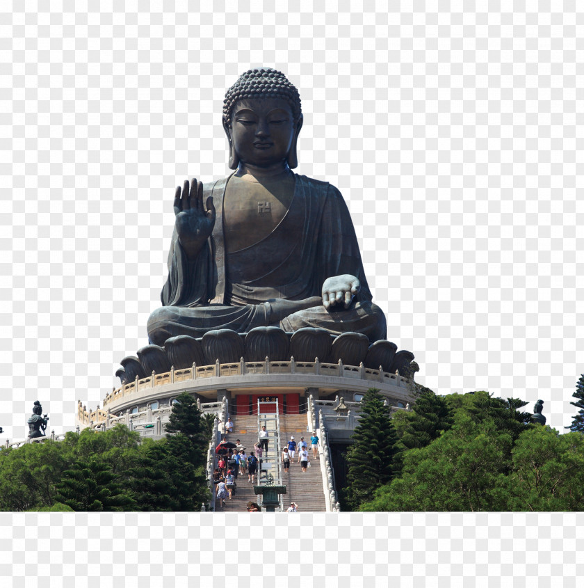 Buddha Statue Buddhism In Hong Kong Tourist Attraction The PNG