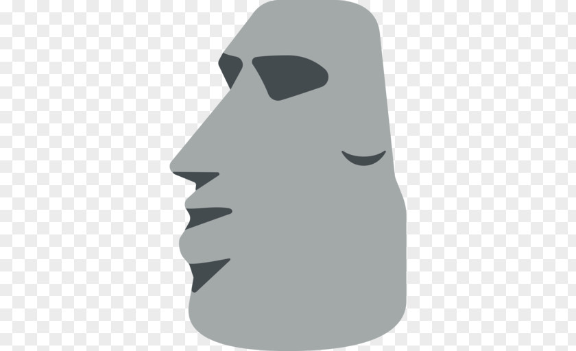 Emoji Moai Guess The Statue SMS PNG