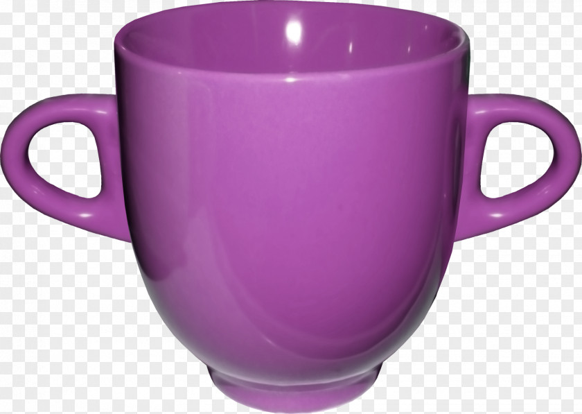 Pink Cup Coffee Ceramic Mug PNG