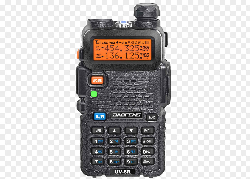 Radio Handheld Two-Way Radios Baofeng UV-5RE BF-F8HP Very High Frequency PNG