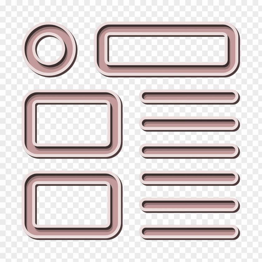 Ui Icon Wireframe PNG