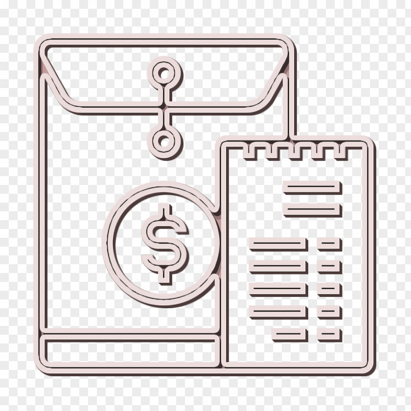 Bill And Payment Icon Contract PNG