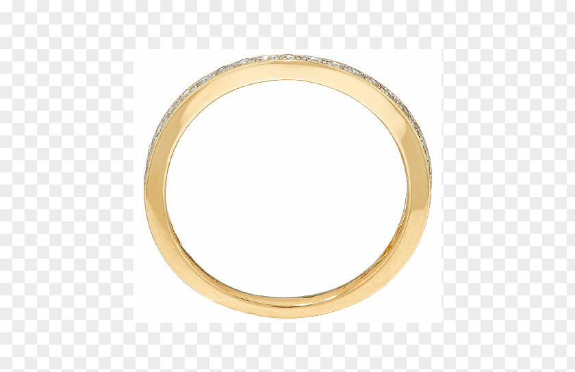 Curve Ring Wedding Bangle Colored Gold PNG