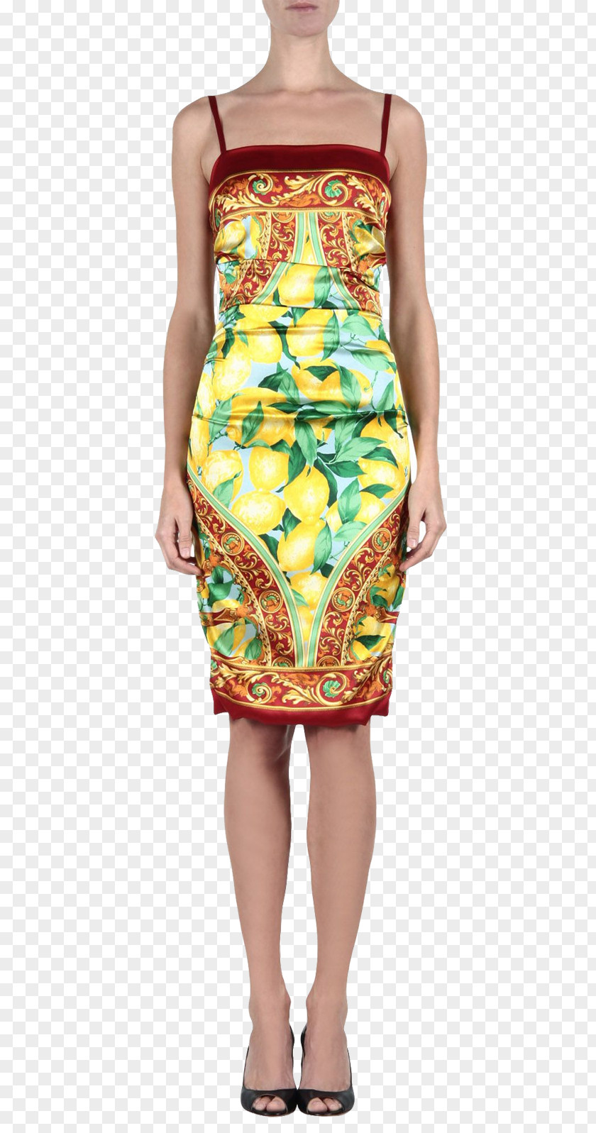 Dolce & Gabbana Cocktail Dress Clothing & Spaghetti Strap PNG