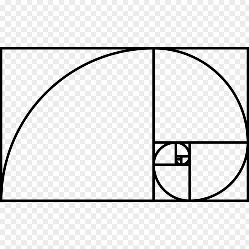 Golden Arch Ratio Drawing Spiral PNG