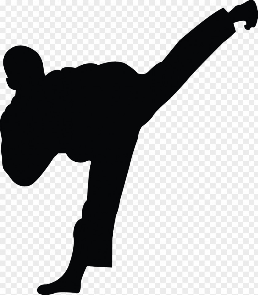 Karate Silhouette Cliparts World Taekwondo Martial Arts Sport PNG