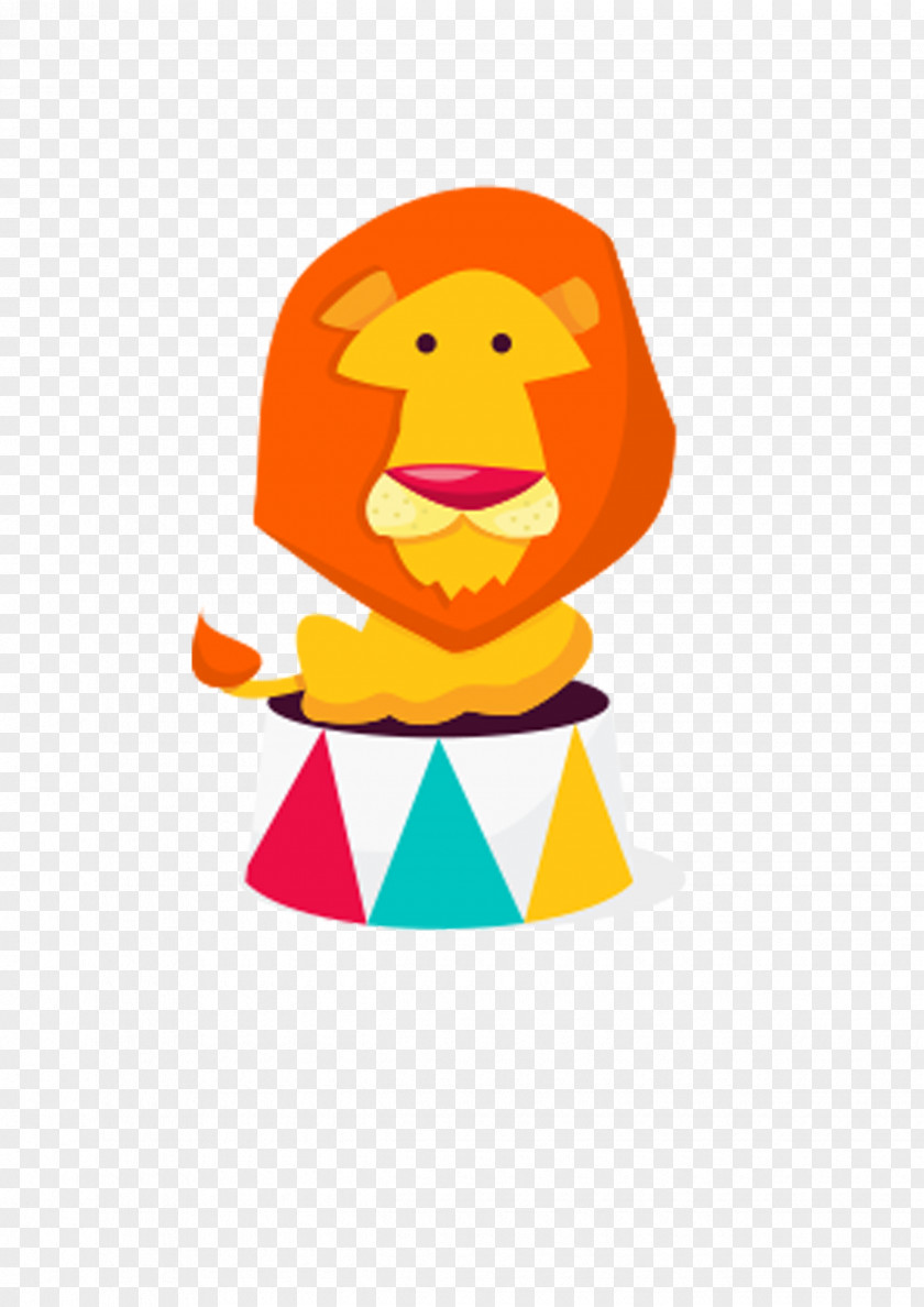 Lion Vector Circus Royalty-free Clip Art PNG