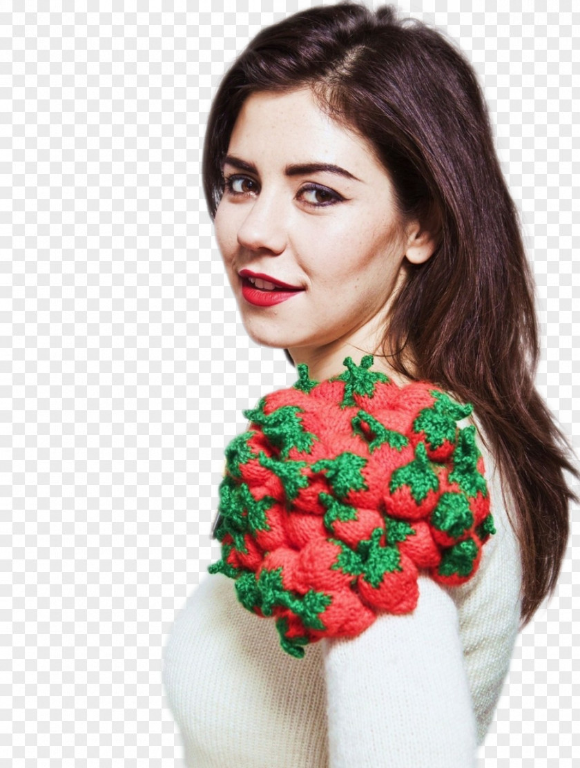 Marina And The Diamonds Floral Design PNG