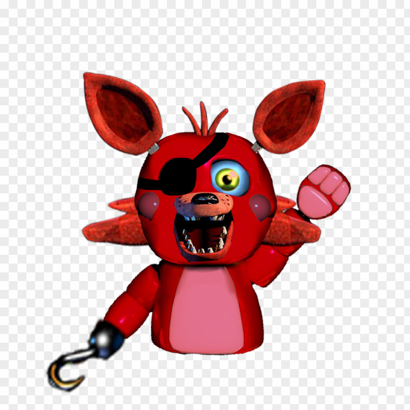 Nightmare Foxy Five Nights At Freddy's: Sister Location Hand Puppet Master PNG