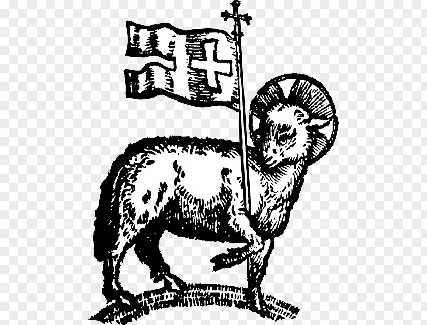 Sheep Lamb Of God Passover Sacrifice Paschal Candle Clip Art PNG