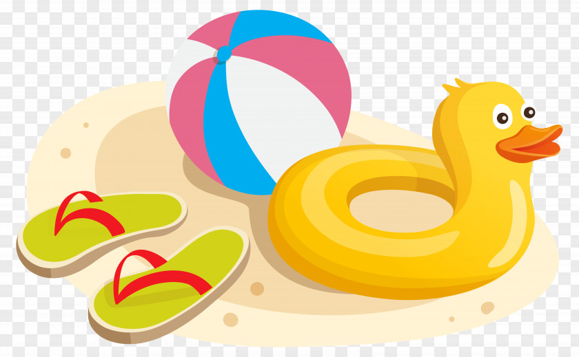 Swimming Slipper Flip-flops Swim Ring Clip Art PNG