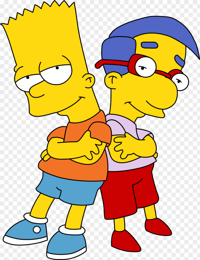 The Simpsons Movie Milhouse Van Houten Bart Simpson Ralph Wiggum Homer ...