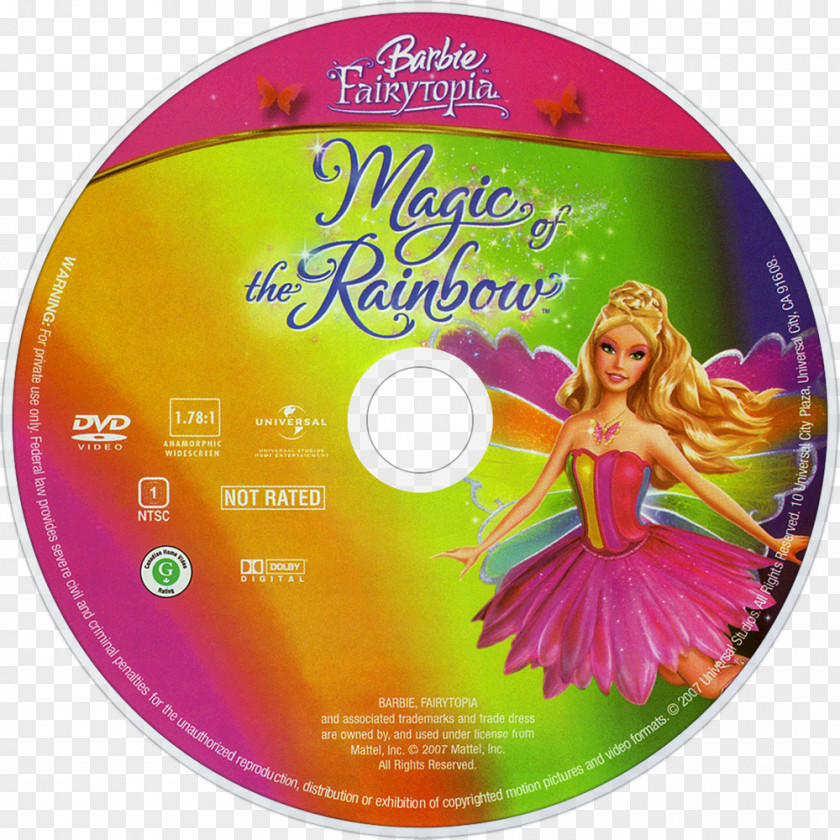 Barbie Barbie: Fairytopia The Magic Of Rainbow Compact Disc PNG