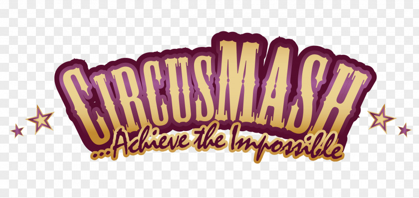 Circus Logo Brand Education Font PNG