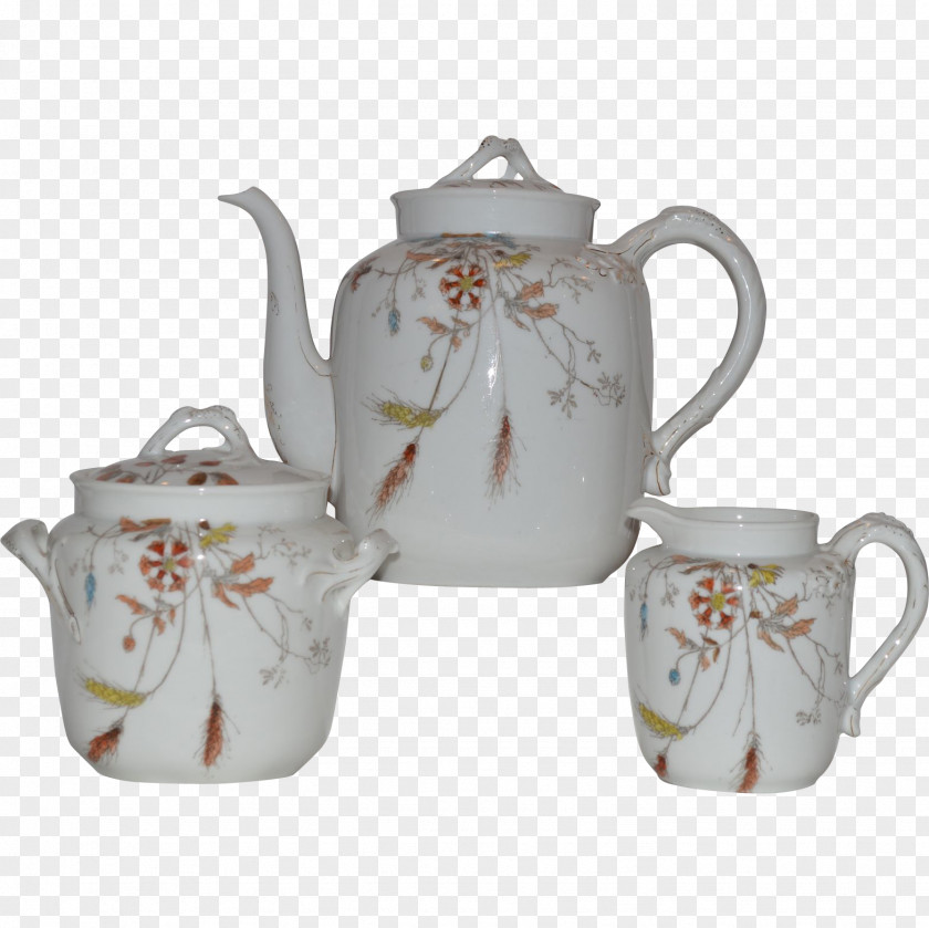 Kettle Jug Porcelain Teapot Pitcher PNG