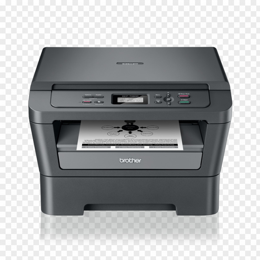 Multifunction Printer Multi-function Laser Printing Brother Industries Image Scanner PNG