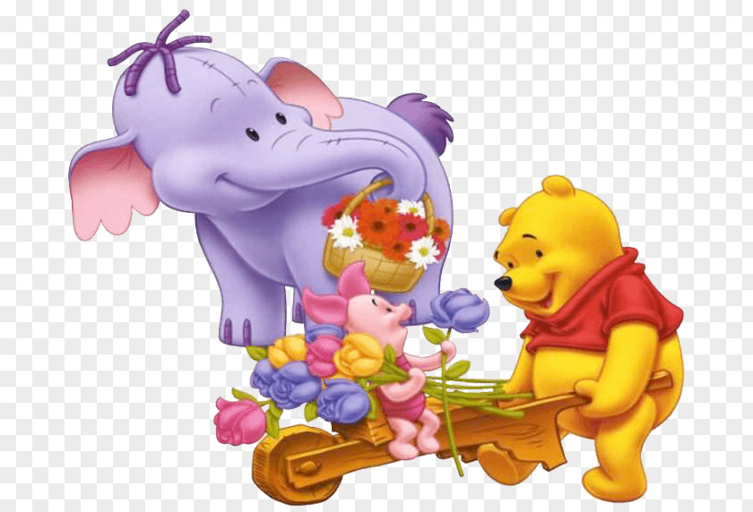 Winnie The Pooh Winnie-the-Pooh Piglet Eeyore Roo Tigger PNG