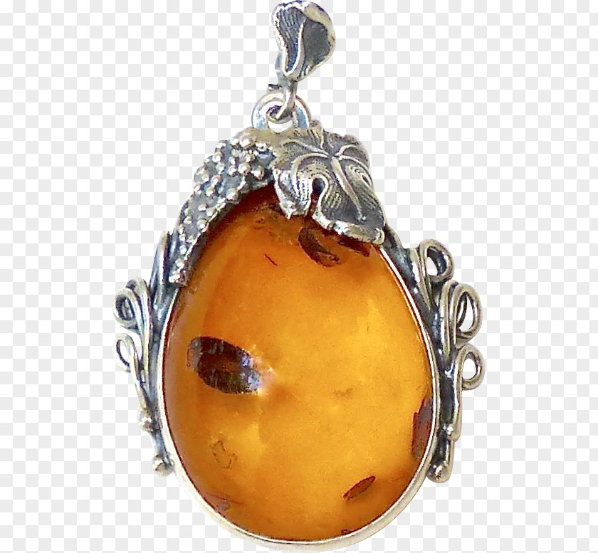 Amber Baltic Charms & Pendants Jewellery Gemstone PNG