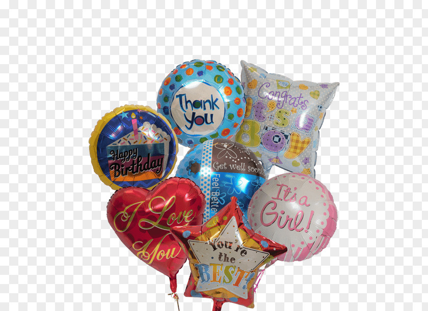 Balloon Flower Bouquet Gift Birthday PNG