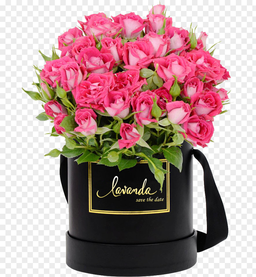 Box Flower Gift Flowers Singapore PNG