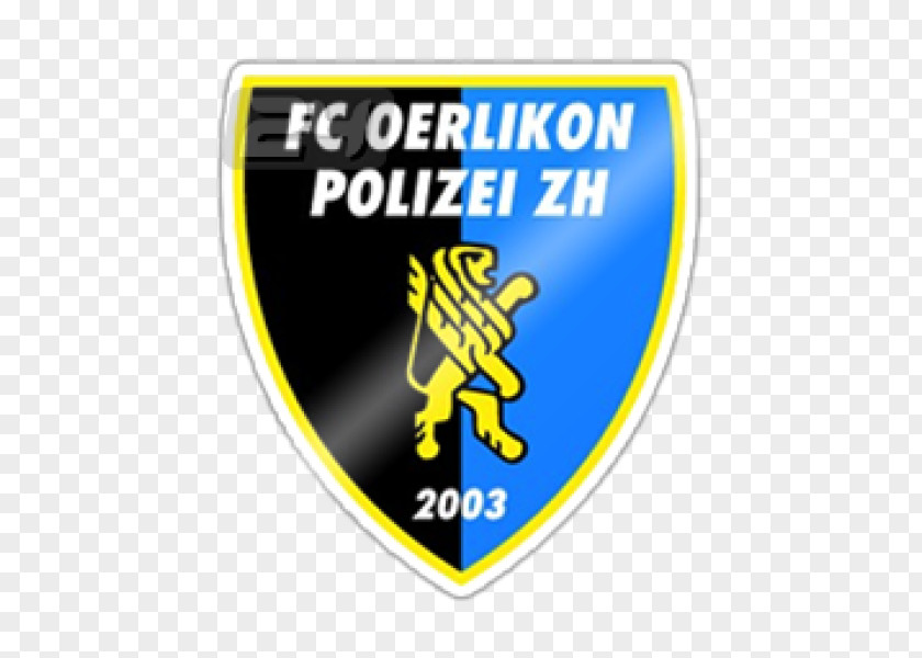 FC Oerlikon / Polizei ZH Logo Kantonspolizei Bern Text Embroidered Patch PNG
