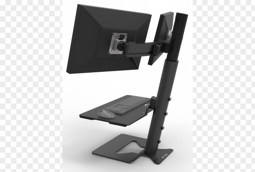 Sitstand Desk Sit-stand Computer Monitors Multi-monitor Monitor Mount PNG