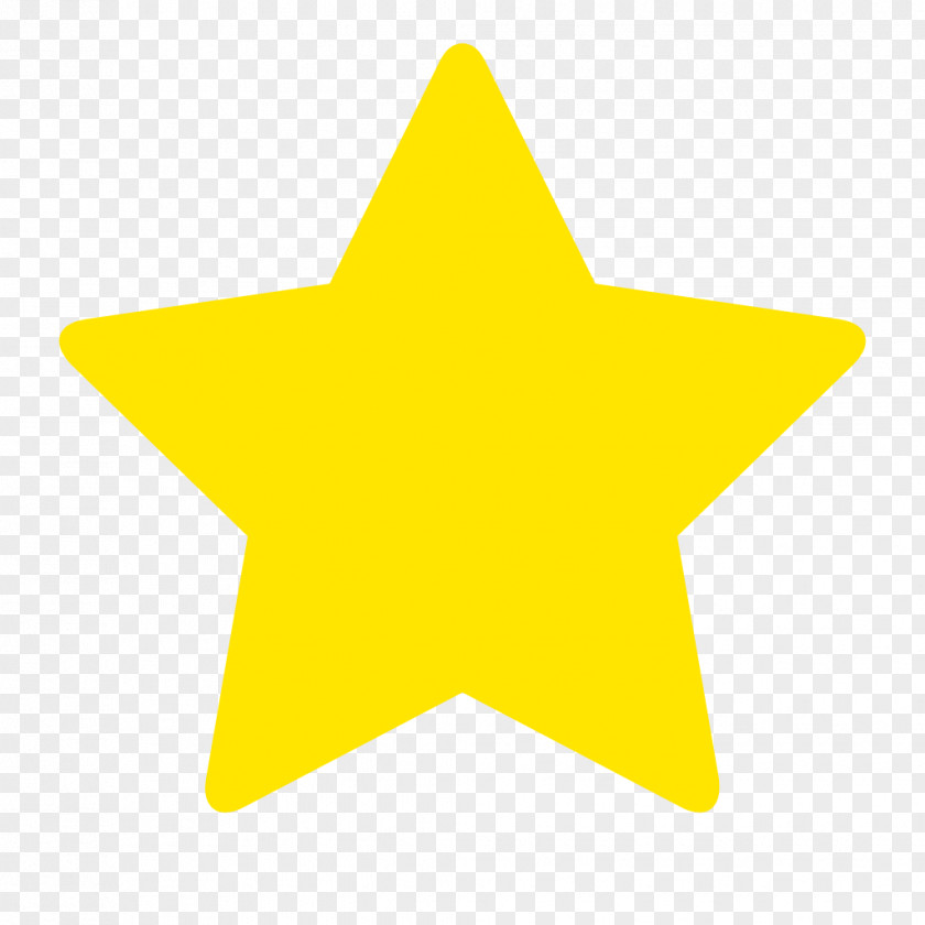Star Yellow Color Clip Art PNG