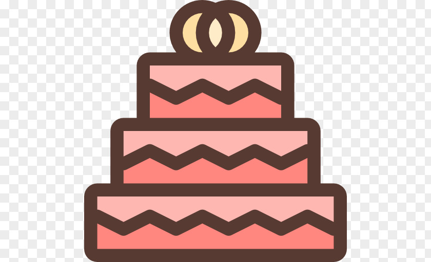 Wedding Cake Illustration Line Logo Clip Art PNG
