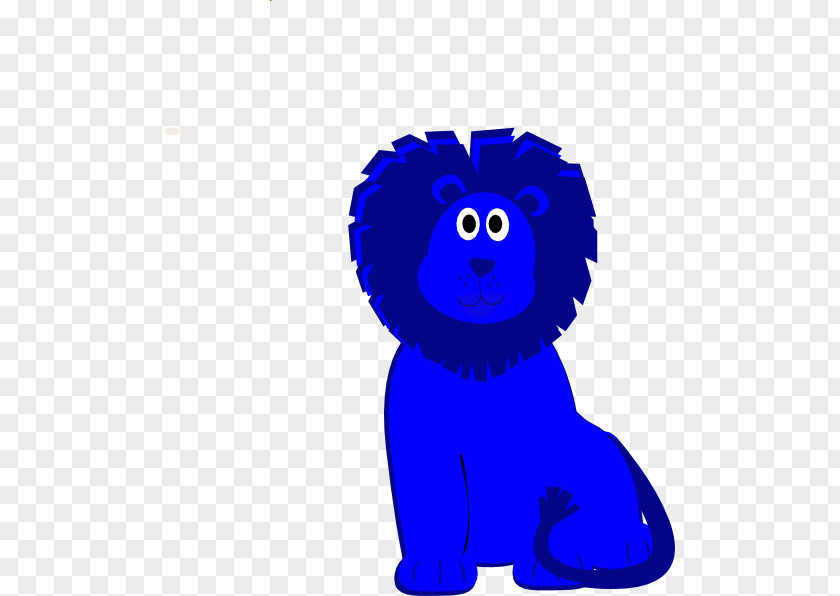 Blue Fire Lion Clip Art Lionhead Rabbit Tiger Image PNG