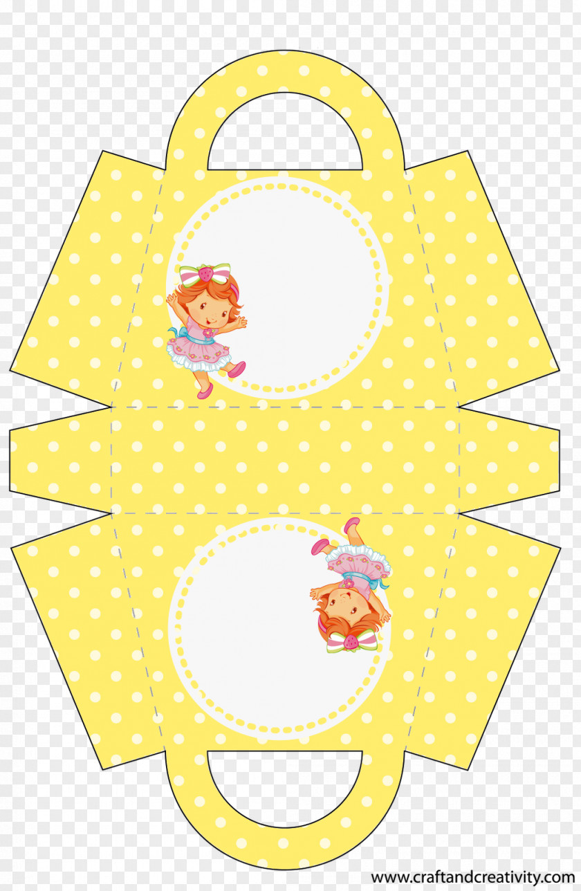 Box Paper Strawberry Shortcake Printing PNG