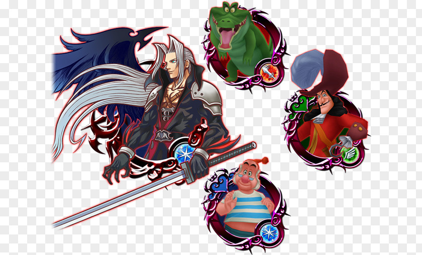 Kingdom Hearts χ Sephiroth Birth By Sleep KINGDOM HEARTS Union χ[Cross] II PNG