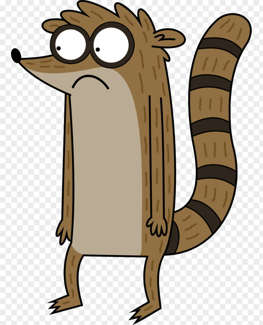 Show Rigby Mordecai Drawing Character Animation PNG