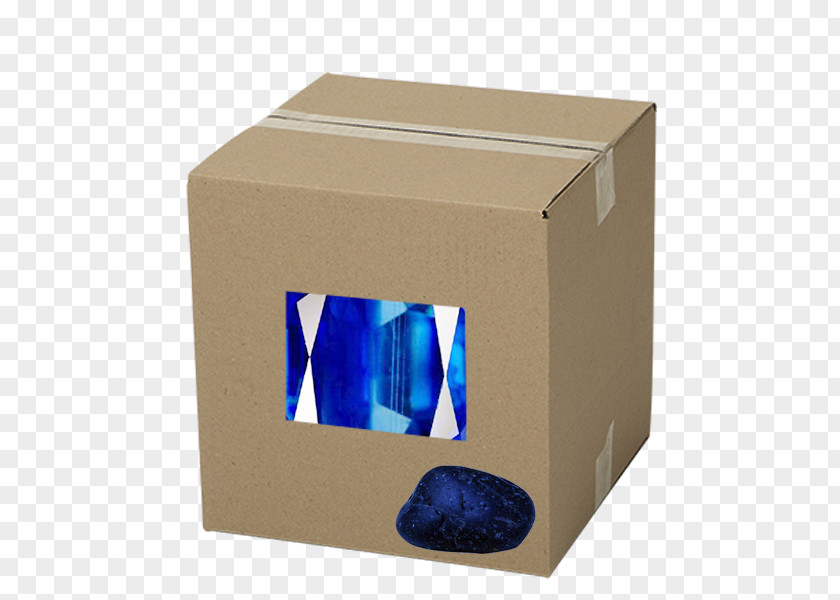 Solid Blue Gemstone Diamond PNG