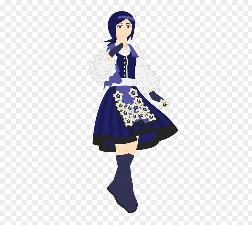 Asaka Pattern Costume Design Illustration Cartoon PNG