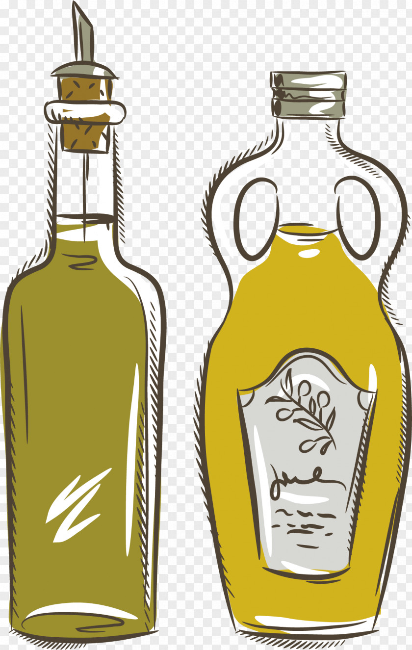 Bottle Of Soy Sauce Greek Salad Caprese Olive Oil PNG