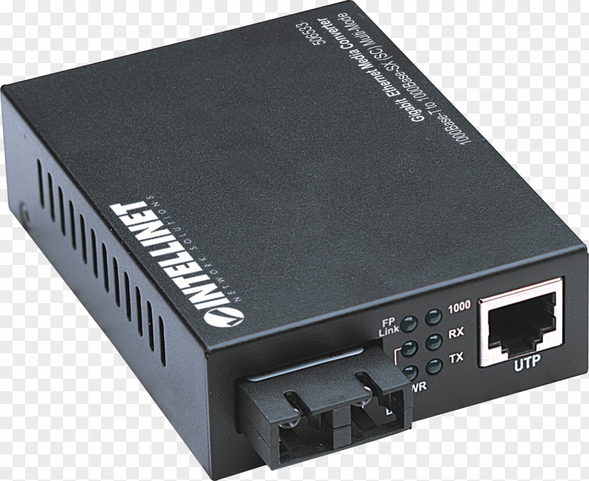 Fiber Media Converter Gigabit Ethernet Fast Optical PNG