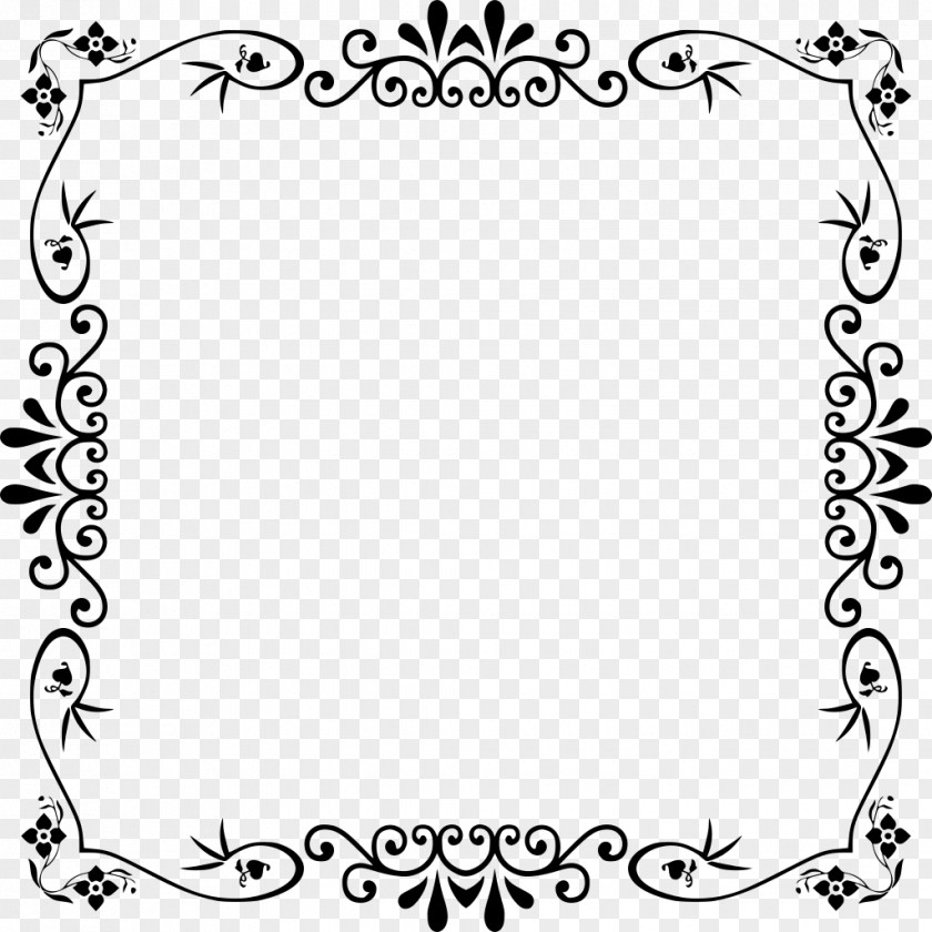 Rectangle Line Art School Frames And Borders PNG