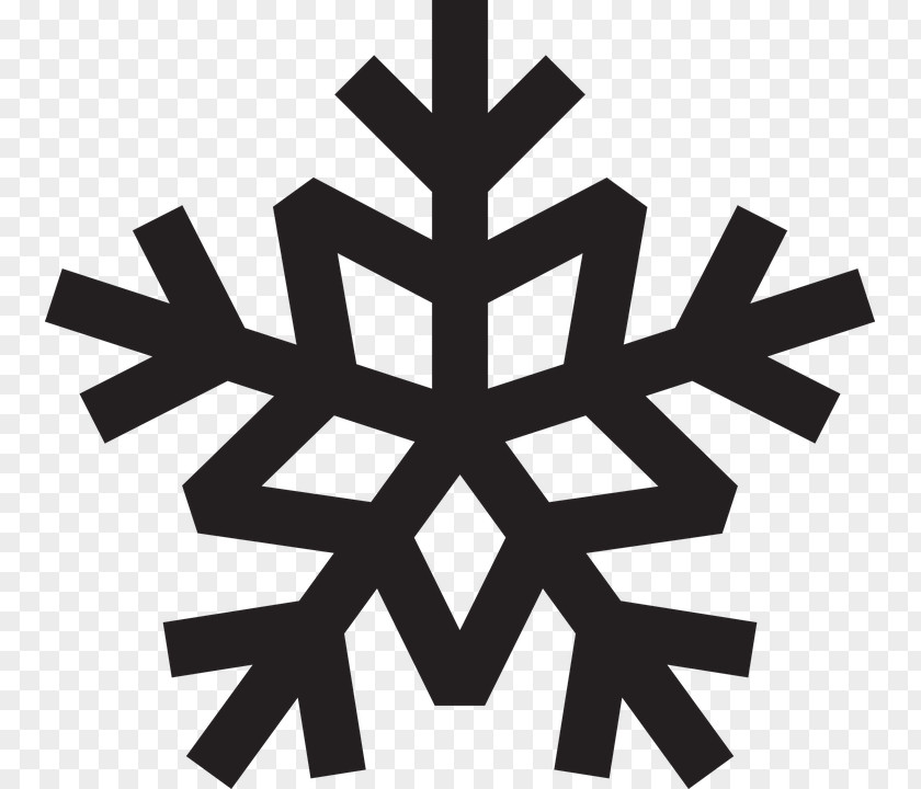 Volume Pattern Classical Snowflake PNG