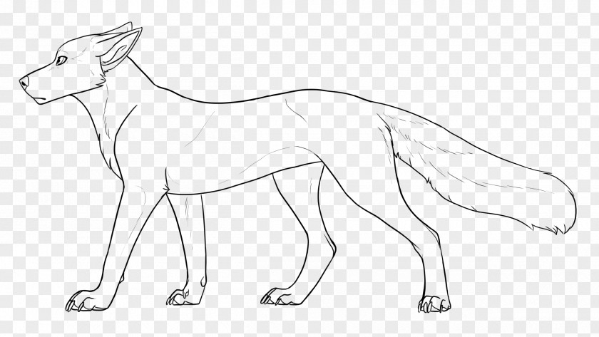Werewolf Line Art Dog Drawing DeviantArt PNG