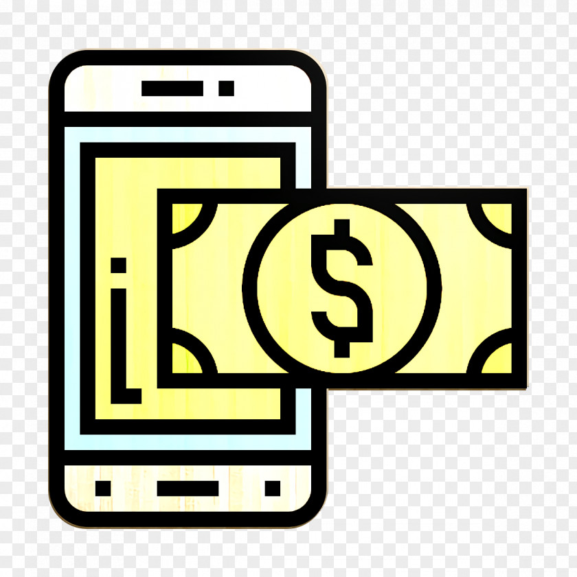 Mobile Payment Icon Digital Banking PNG