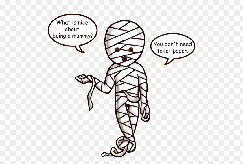 Mummy Cartoon Finger Human Behavior Clip Art PNG