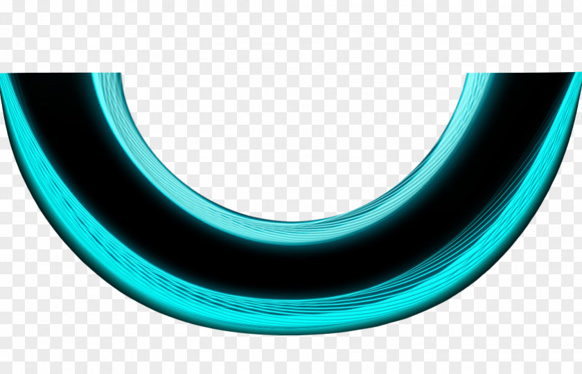 NEON Turquoise Teal PNG